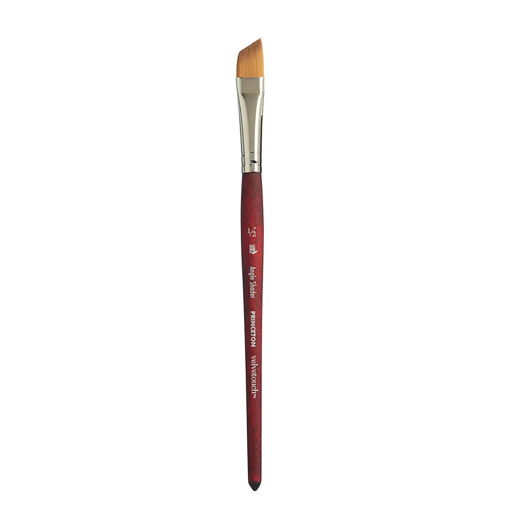 Princeton Velvetouch Luxury Synthetic Blend Brush 3950 Series For Mixed Media Paintings Princeton